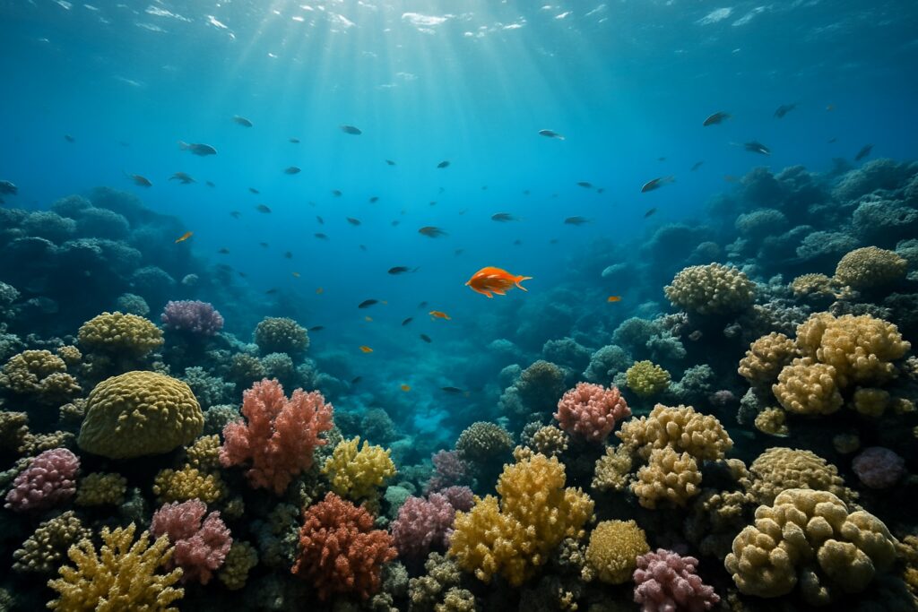 Korallenriff im Roten Meer bei Aqaba