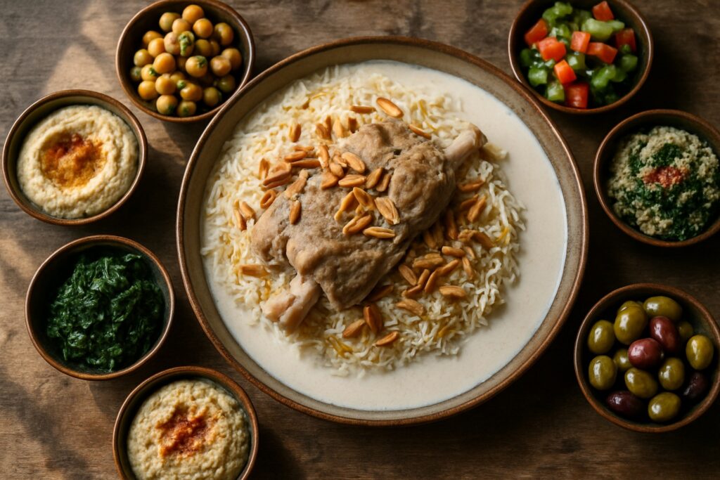Mansaf und Mezze – traditionelle jordanische Küche