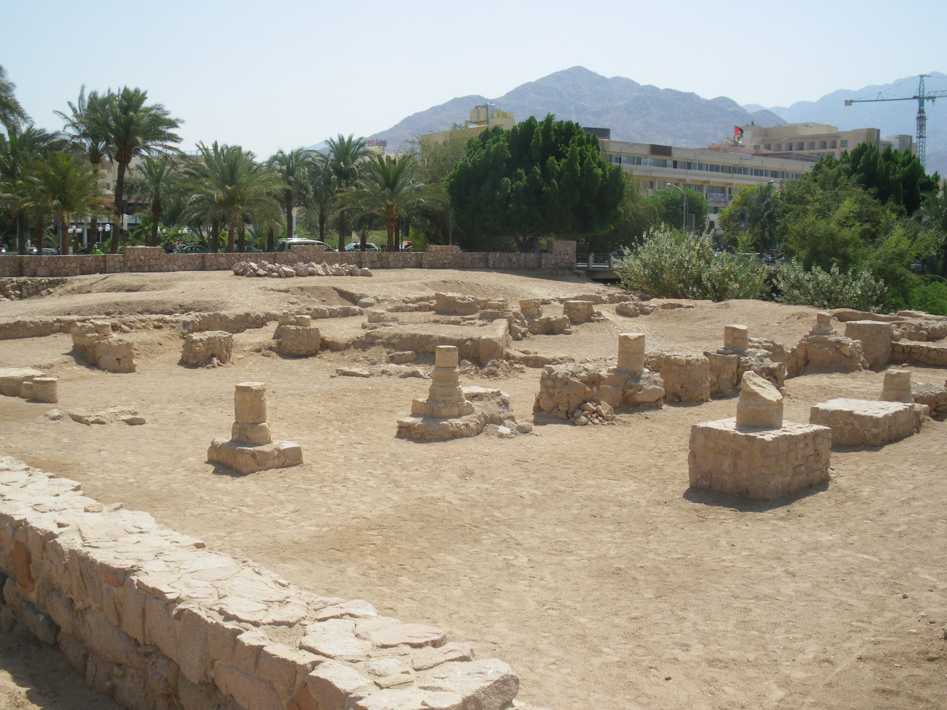 aqaba ayla moschee ruinen